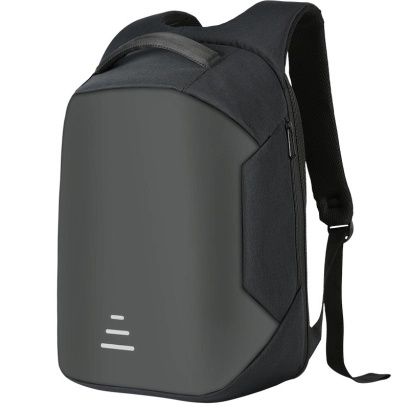 Міський водонепроникний рюкзак антизлодій для ноутбука Чорний (