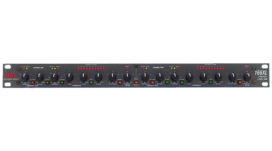 Procesor dynamiki DBX 166 XL (compressor, gate, limiter)