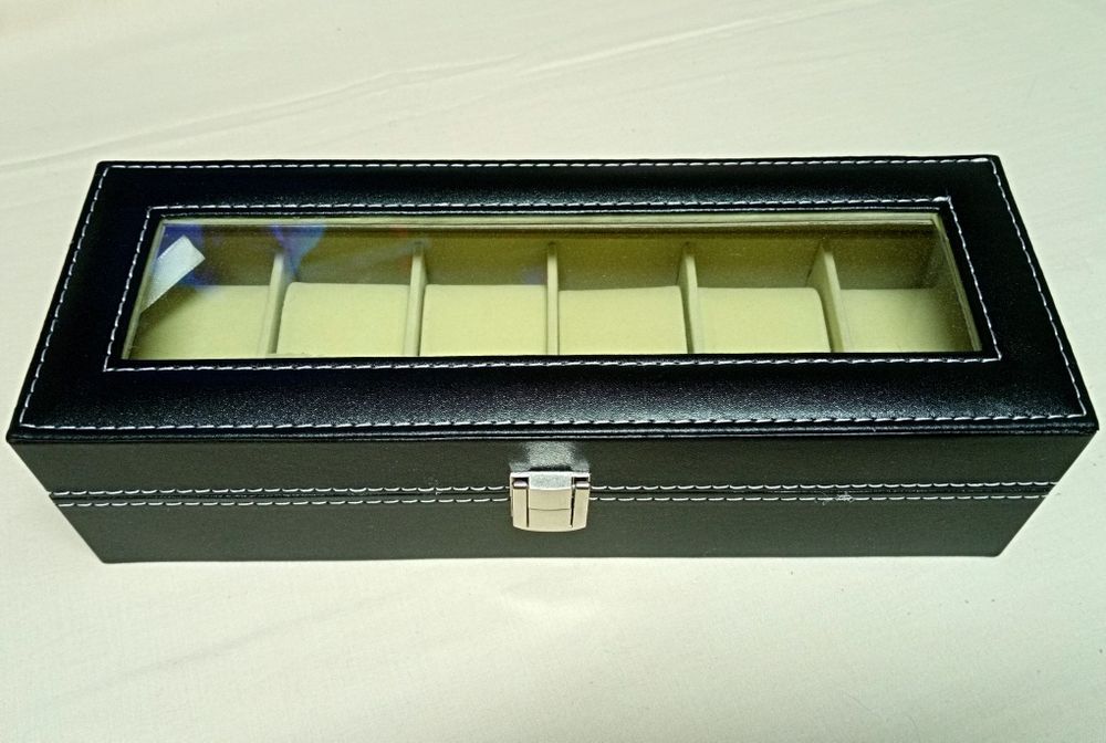 Caixas para 6, 10, 12 e 24 relógios. Novas!
