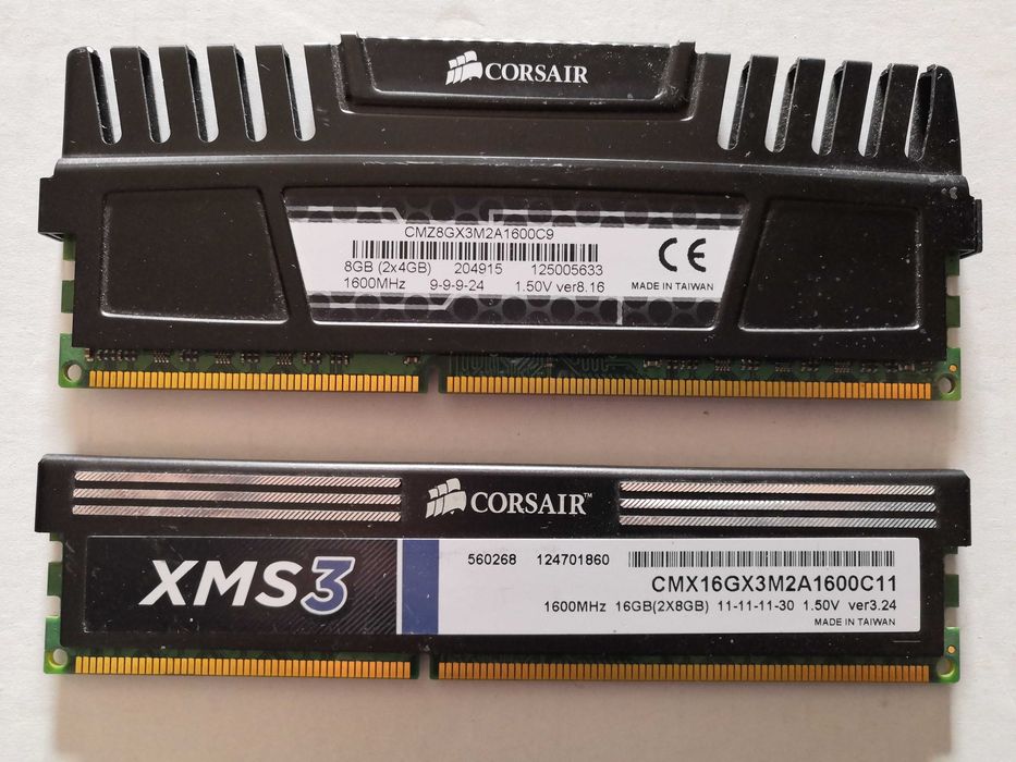 Ram XPG Adata g.skill corsair DDR 3