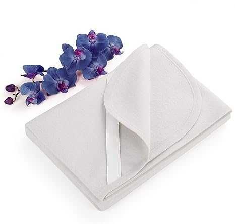 Ochraniacz na materac, 90 x 200 cm, biały, 100% bawełna, zestaw 2 szt.