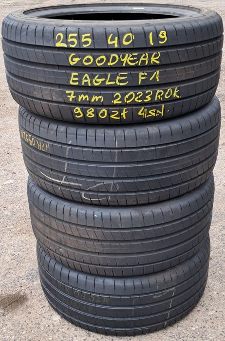 255/40/19  Goodyear Eagle f1 2023r 4szt