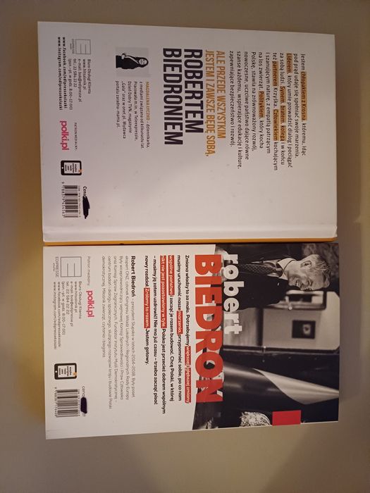 Zestaw 2 książek Roberta Biedronia
