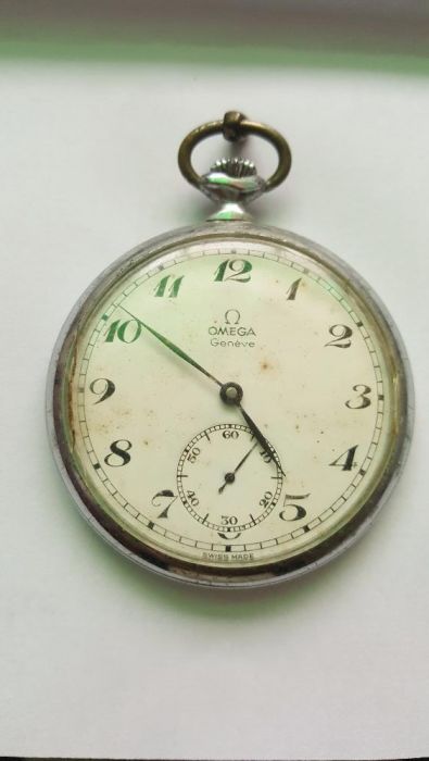 Relógio de Bolso Omega de coleção com quase 100 anos