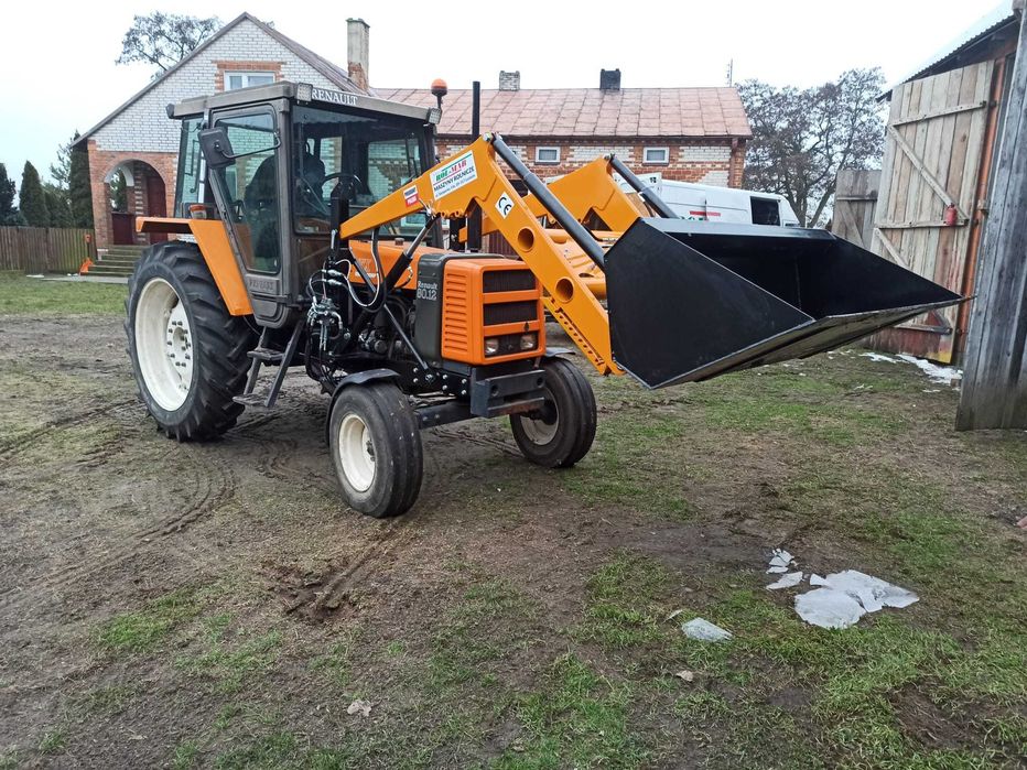 Tur, ładowacz czołowy Renault MWM Ceres 75 85, 80.12, 75.30 Montaż.