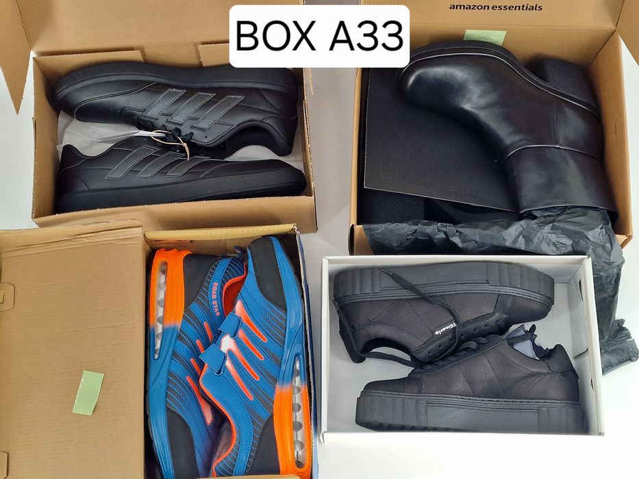 Obuwie outlet - Nowe kat A  pakiety boxy
