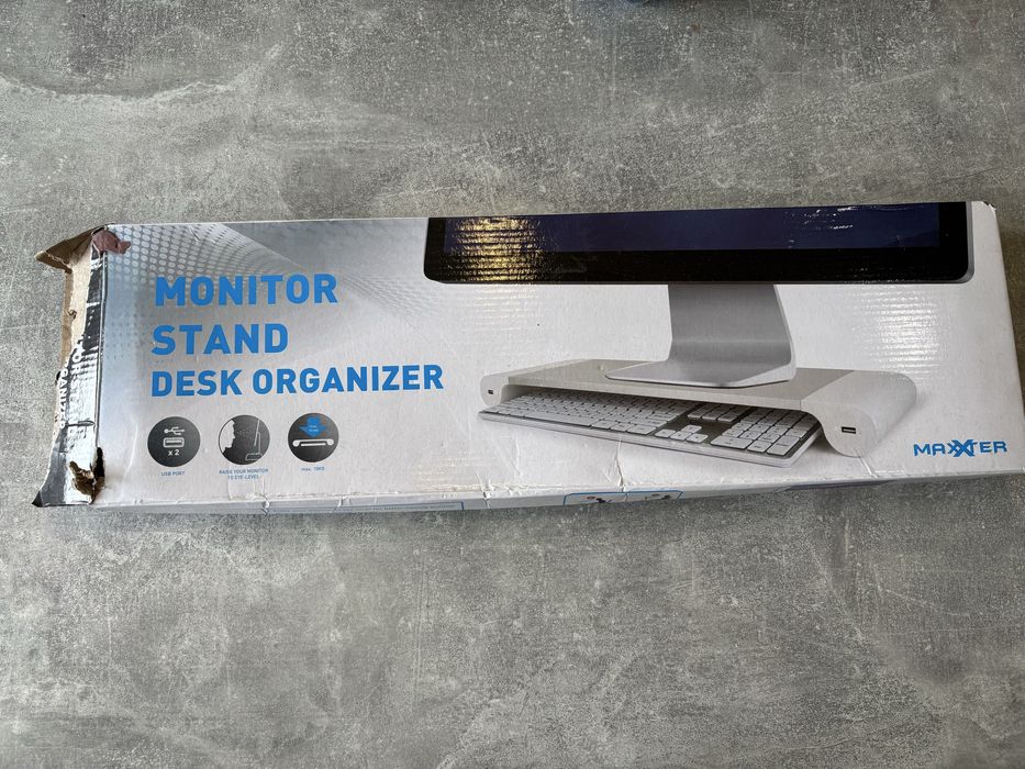 Podstawka pod monitor, stojak, organizer