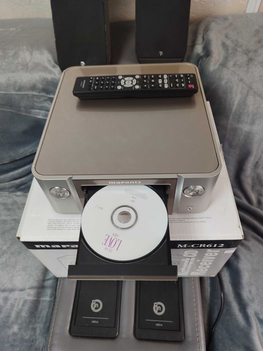 Мережевий медіаплеєр Marantz Melody X M-CR612 +всепогодна настінна акустика Focal SIB XL