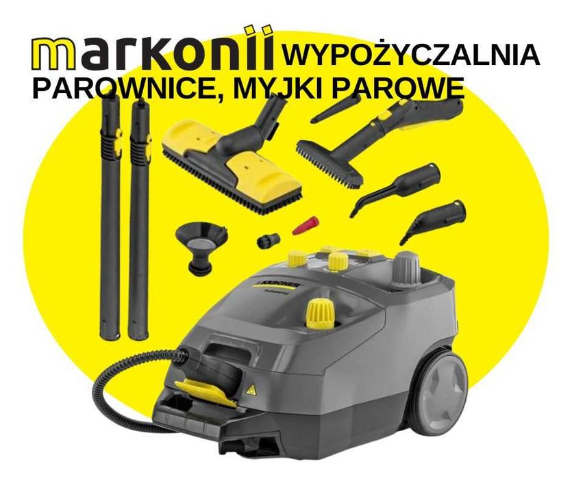 Wynajem Karcher Parownica SG4/4 Parownica SC5 Myjki parowe Wypożycz
