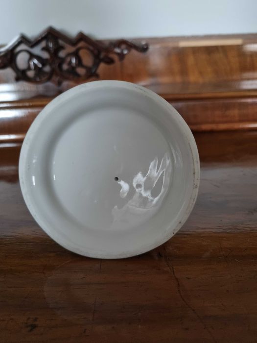 Stara Porcelanowa Figurka  Nagiej Kobiety Akt