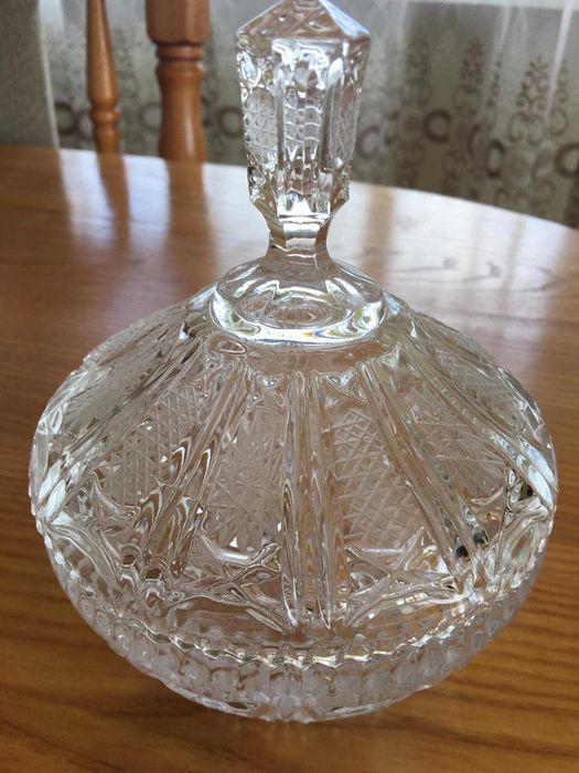 Салатники овальні кришталеві