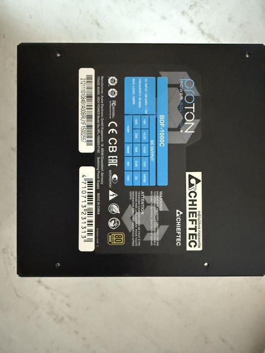 Блок живлення chieftec proton 1000w