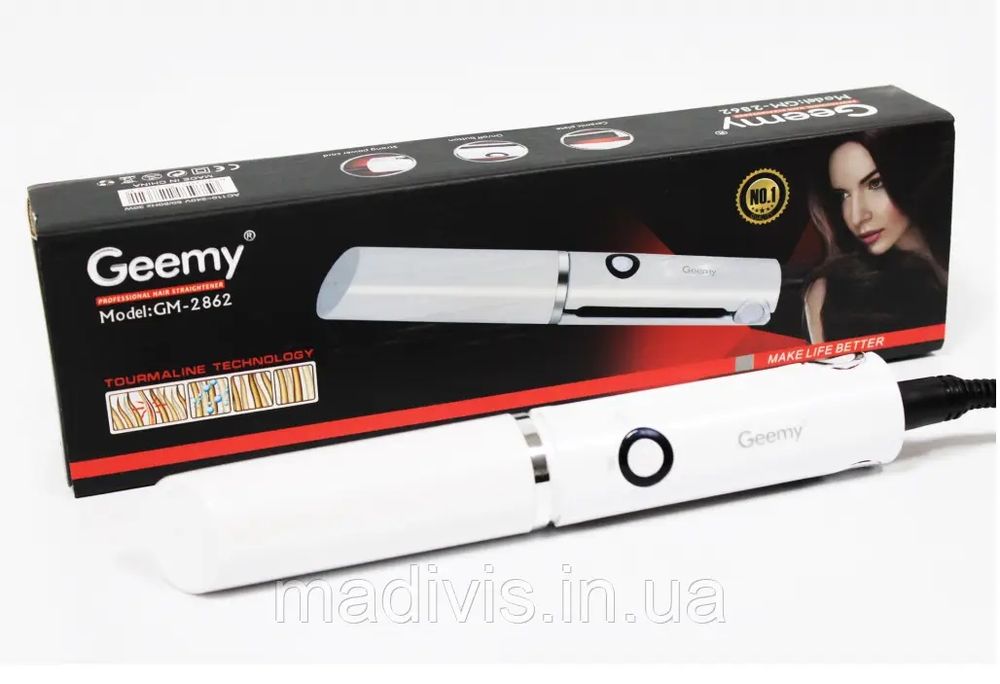 Плойка-вирівнювач Geemy :Model GM-2862