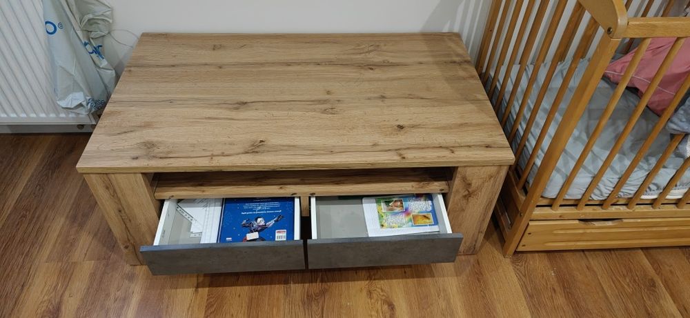 Ława stolik kawowy MONO dąb wotan beton chicago