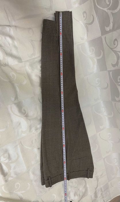Жіночі брюки Zara в дрібну клітинку (р.38)
