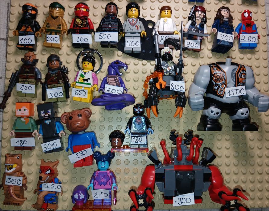 Lego mini figs лего минифигурки