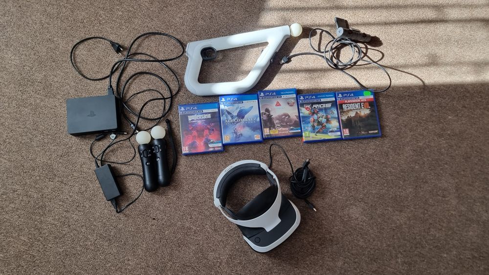 Zestaw PlayStation 4 VR – Akcesoria- 5 Gier!