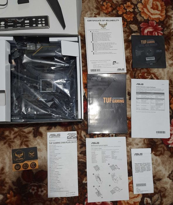 Asus TUF Gaming Z490-Plus (WI-FI) (S 1200, Intel Z490, PCI-EX16)