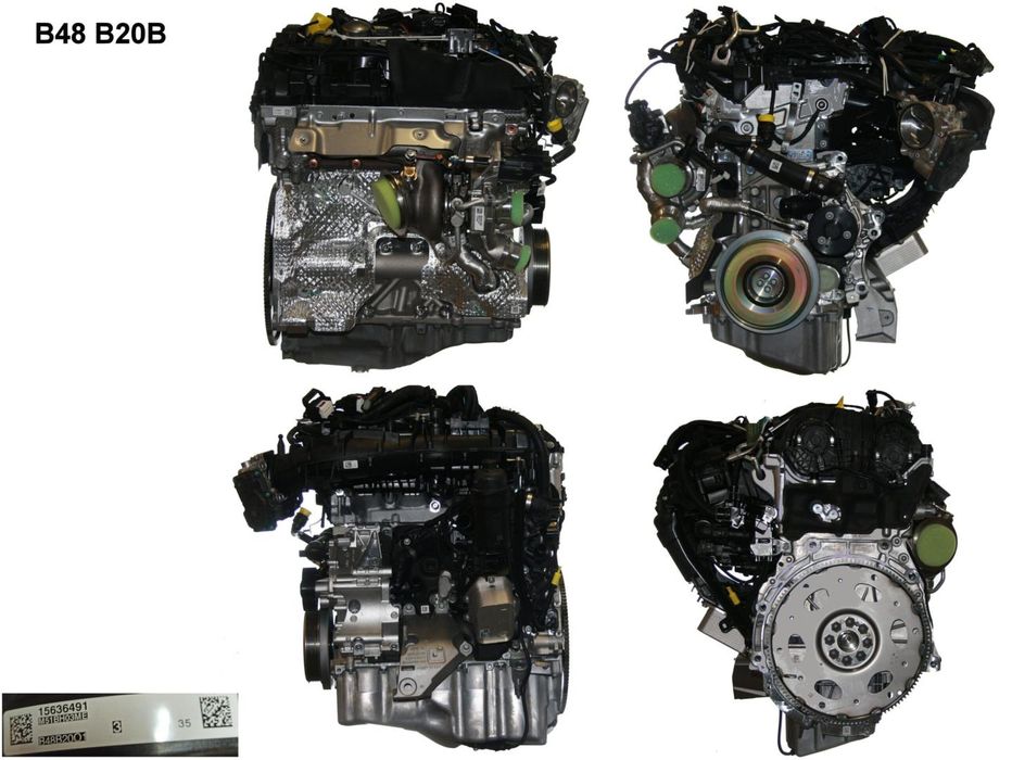 Motor  Novo Bmw 4 Coupé (F82) 430I B48B20B