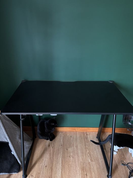 Secretaria Alpha Gamer preta Ikea