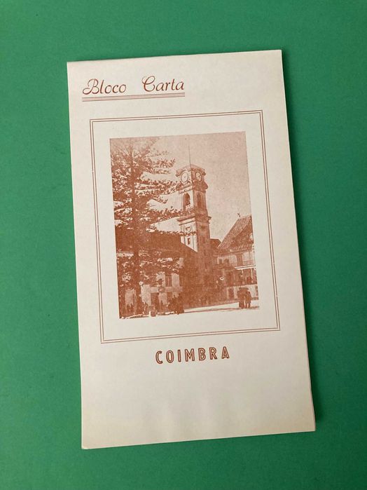 Bloco Papel de Carta Coimbra Anos 60/70