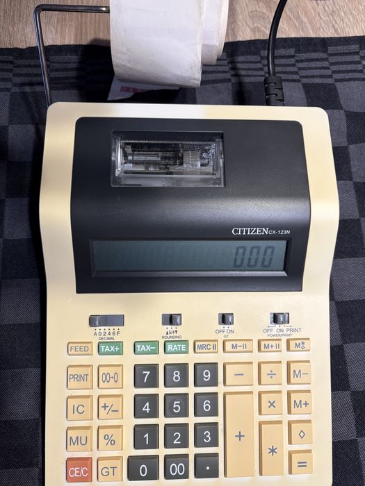 Kalkulator biurowy z drukarką Citizen