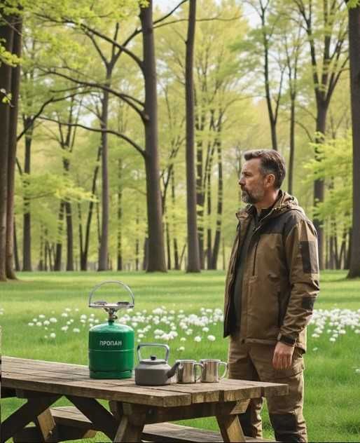 Газовый комплект 8 л для кемпинга, рыбалки и дачи