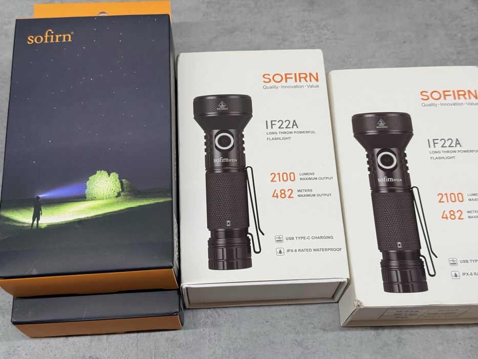 Ліхторик ручний Sofirn SC18 з АКБ 3000 mah
