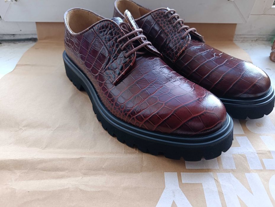 Нові Статусні Преміум туфлі Armando Cabral Made in Italy.Р-ри 42.43.