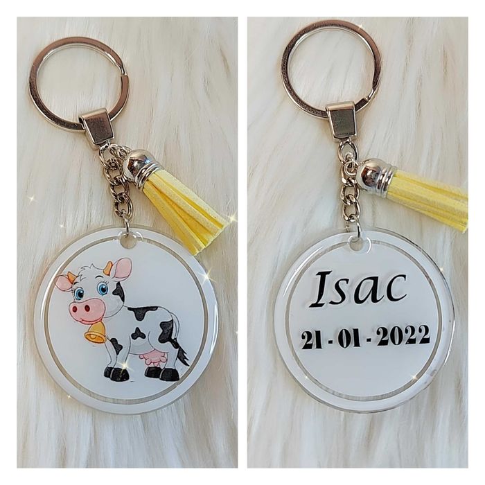 Porta-chaves personalizado. Presente Natal