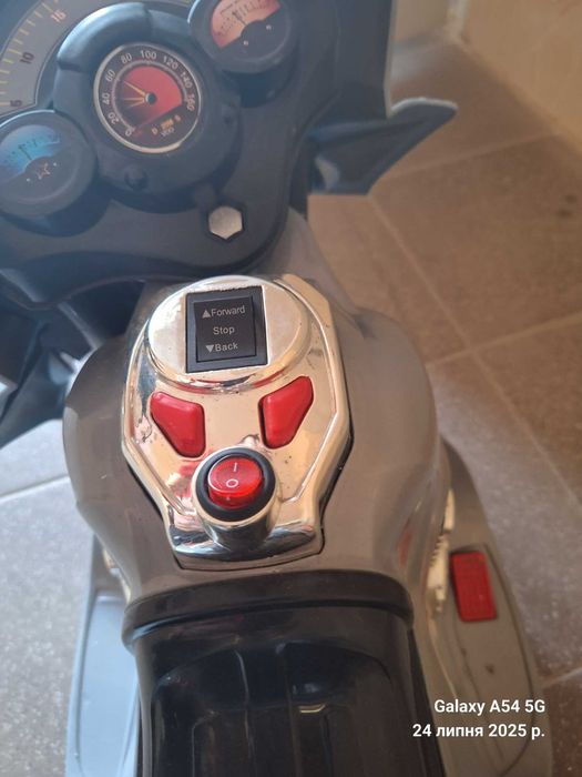 Мотоцикл на акумуляторі Lean Cars HC8051 SILVER