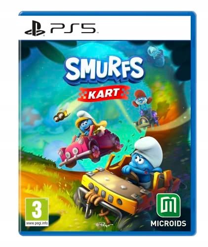smurfs kart polskie napisy (ps5) playstation 5 (ps5) pudełkowa