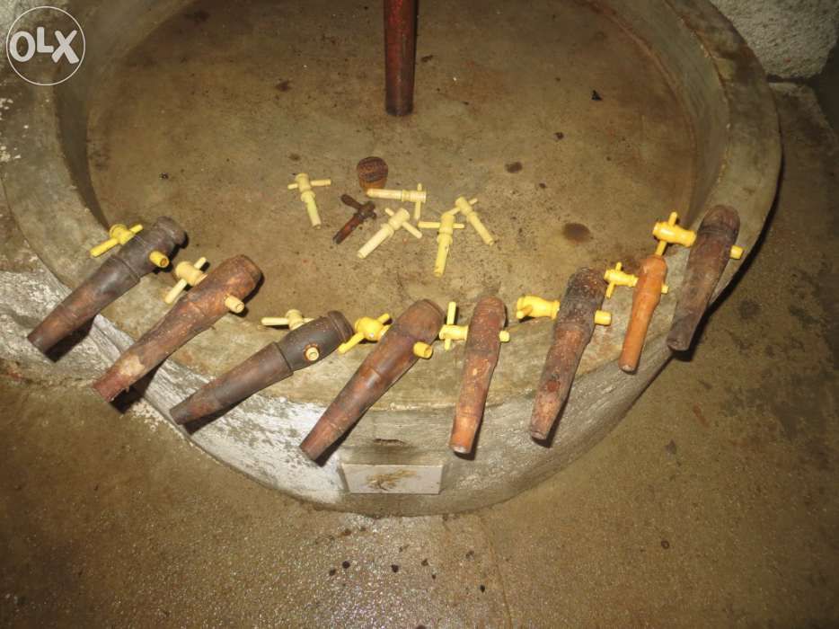 Torneiras de pipas de madeira