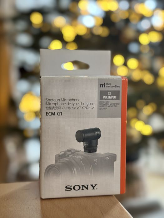 Mikrofon ecm-g1 sony do vlogowania vlog vlogger