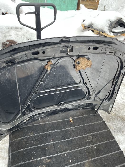 Чорний капот Volkswagen Golf 4Гольф 4 98-05 цілий без ржі