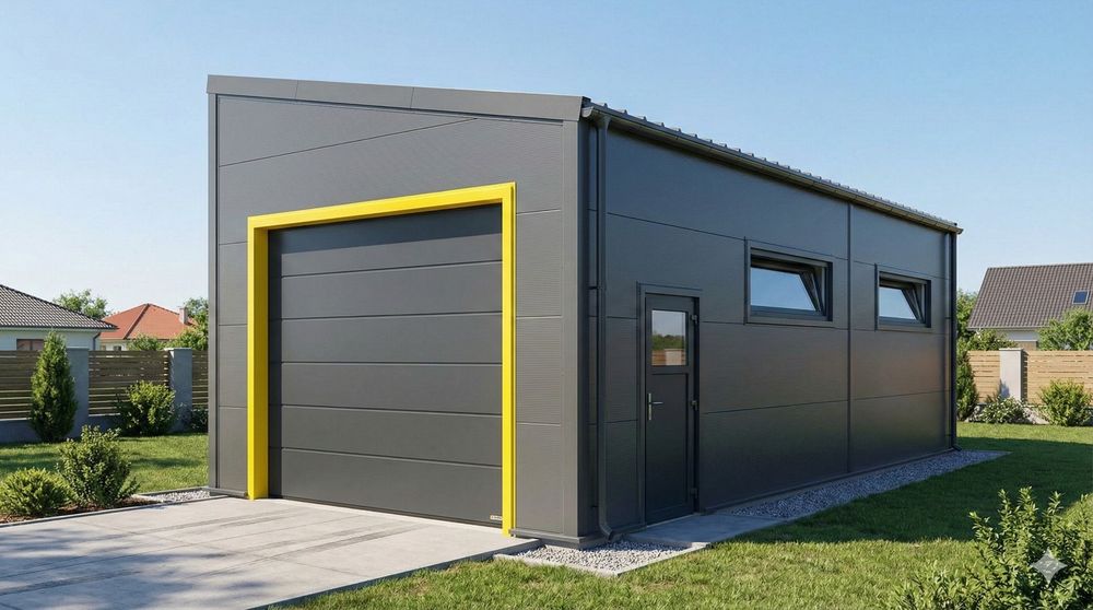 Producent Garaży i Hal z Płyty Warstwowej | Ocieplane | Na Wymiar