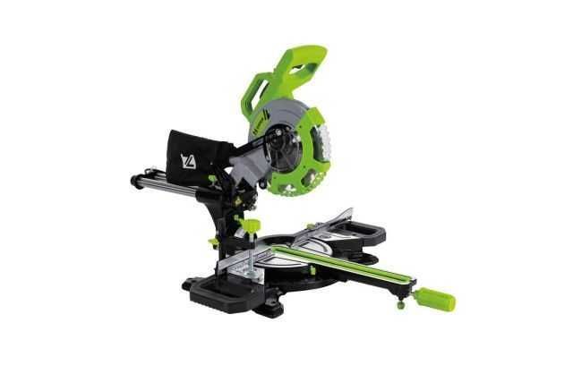 Торцовочная пила Zipper ZI-KGS210DS торцювальна пила торцовка