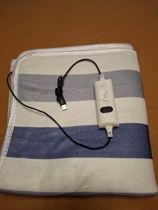 Простирадло електричне, яке зігріє у холод. 150см х 120см.