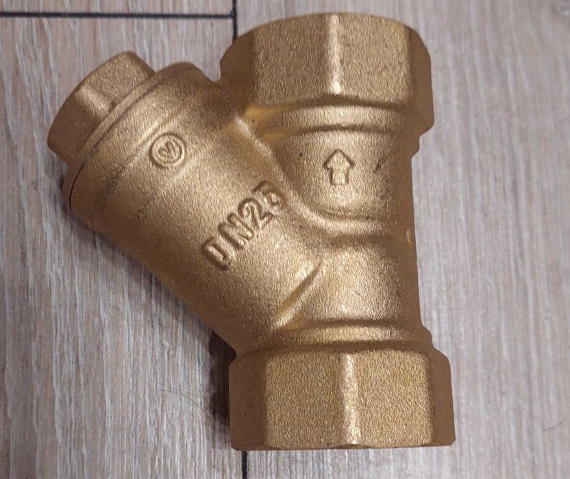 Filtr skośny mosiężny DN25 PN25 1"