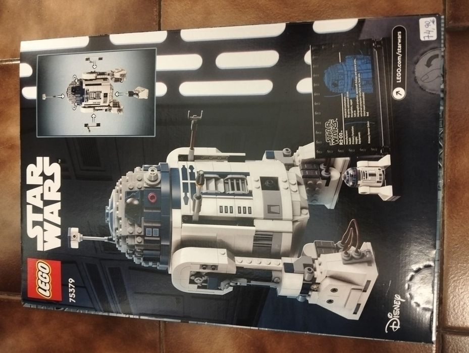 Lego Millennium Falcon e Robot R2 D2 - STAR WARS fechado origem - NOVO