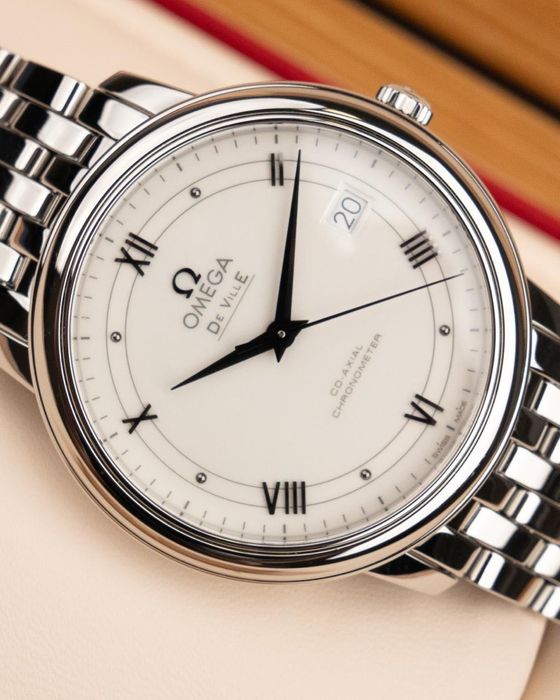 Zegarek męski Omega De ville Prestige Co-Axial 424.10.37.20.04.001