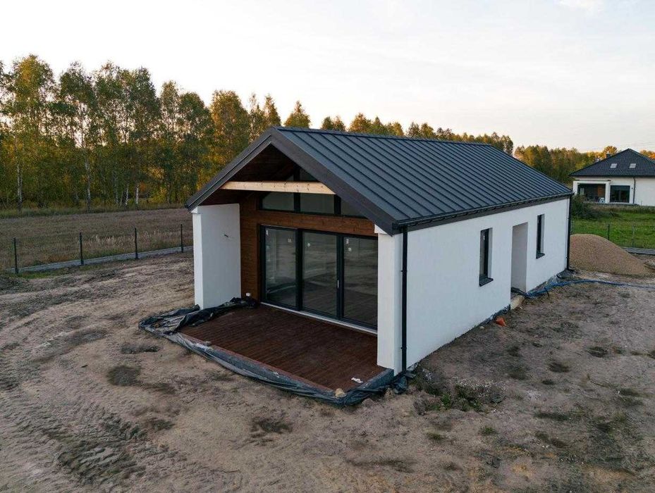 Nowy dom 82 m² | rachunki ~200 zł/mies | bez PCC | 20 min Warszawa