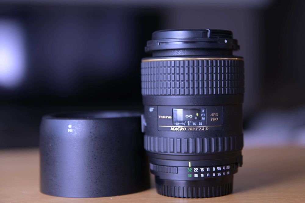obiektyw Tokina AT-X PRO Macro 100 F 2.8 D do Nikon  F