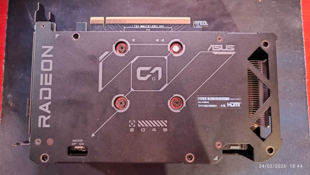 Asus AMD Radeon RX 9060 "RDNA 4" Dual 8GB GDDR6