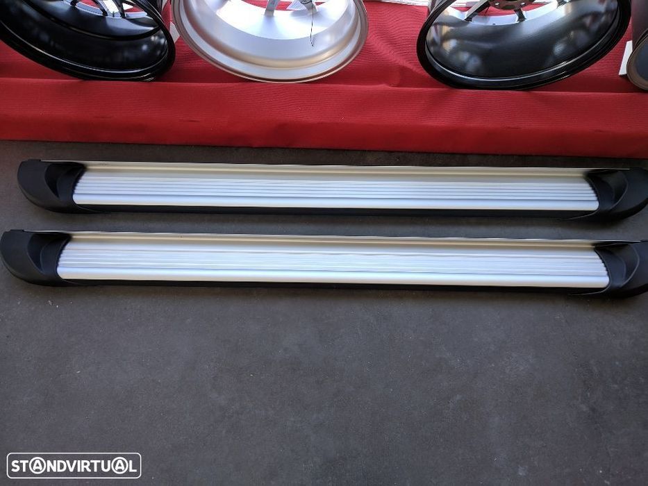 Estribos Plataforma Mitsubishi L200 Cabine Dupla +