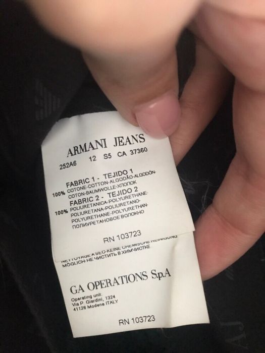 Mala Armani jeans