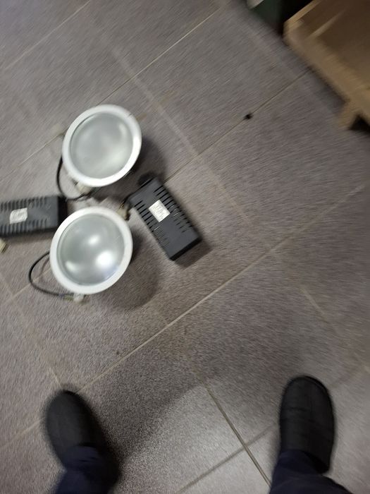 2 focos embutido para exterior