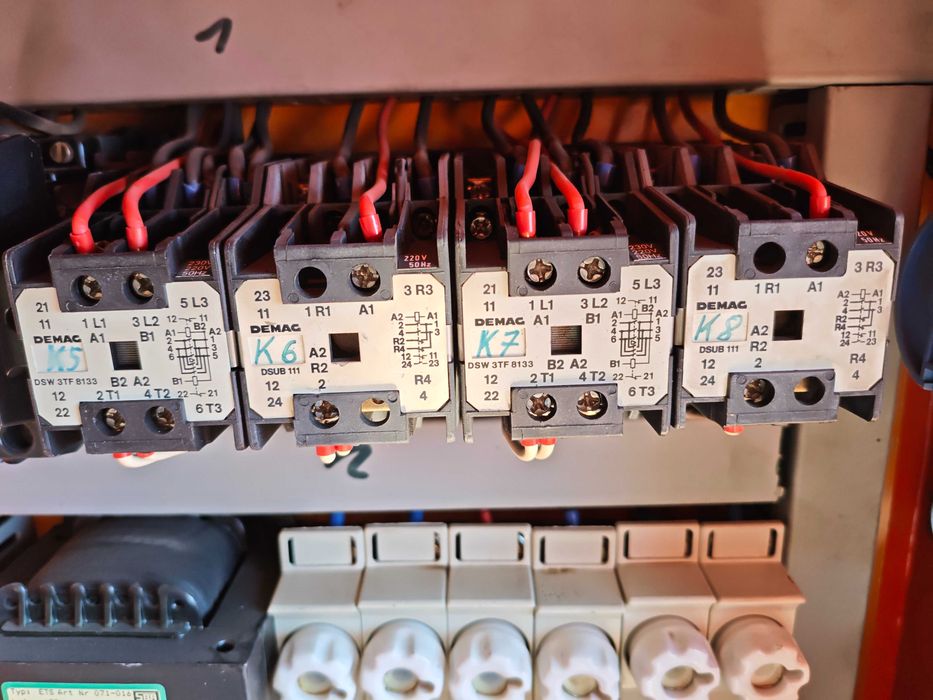 DSW-3TF8133 stycznik Demag 230V 50HZ - DSW 3TF 8133 wciągnika DKUN
