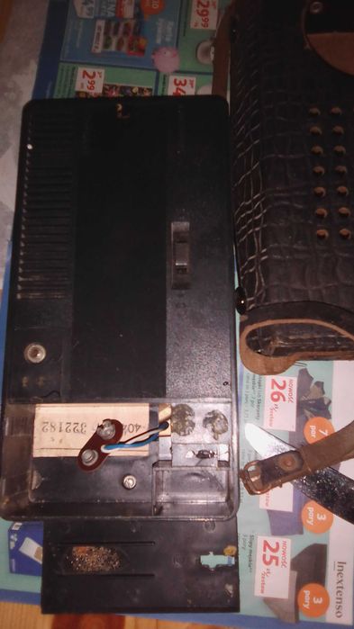 Radio Selga w pokrowcu (Model 404) z PRL