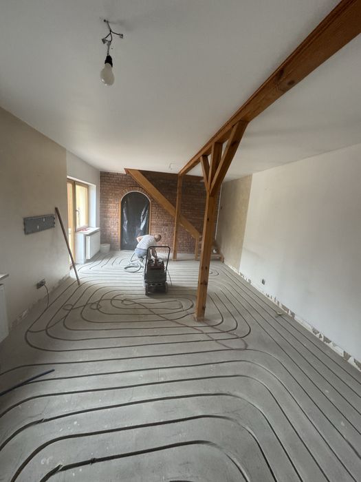 Frezowane ogrzewanie podlogowe hydraulika kompleksowo